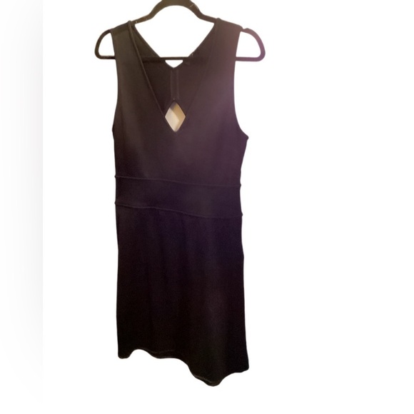 Rag & Bone Astrid little Black Sleeveless Zipper Mini Bodycon A line dress 10 - Picture 2 of 4
